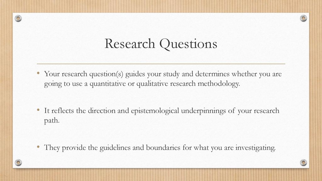 Example of a qualitative research question about social media use