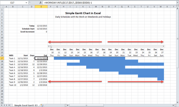 sample gantt chart 1